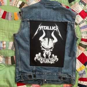 Metallica Battle Vest Levis Small